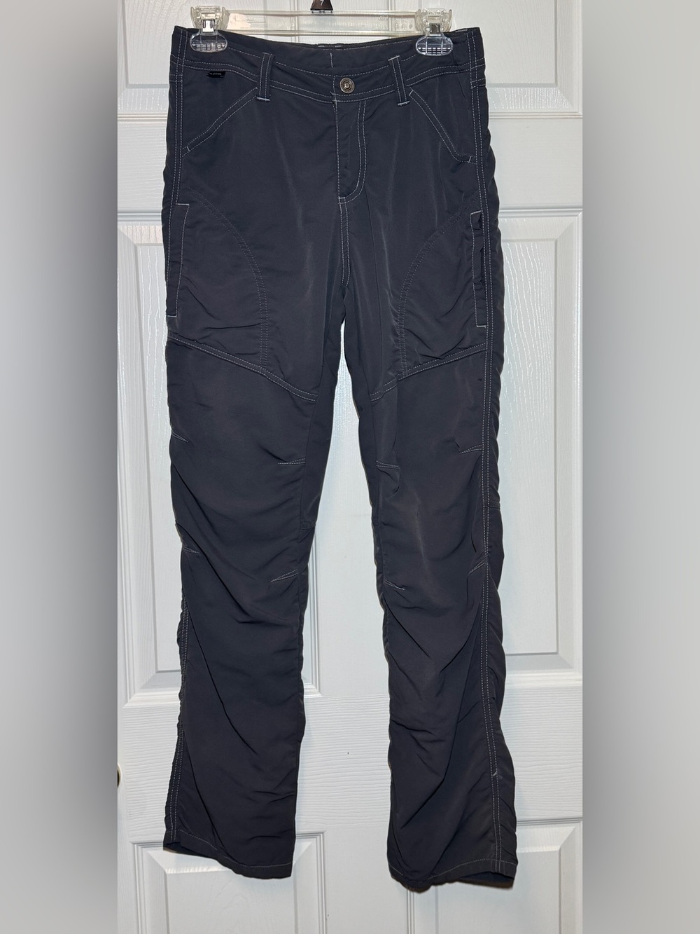KUHL Youth Hiking Pants Outdoors Lightweight Gray Renegade L 14-16